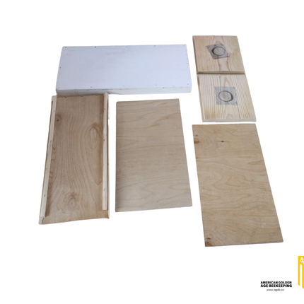 5-Frame box Unassembled Nucs