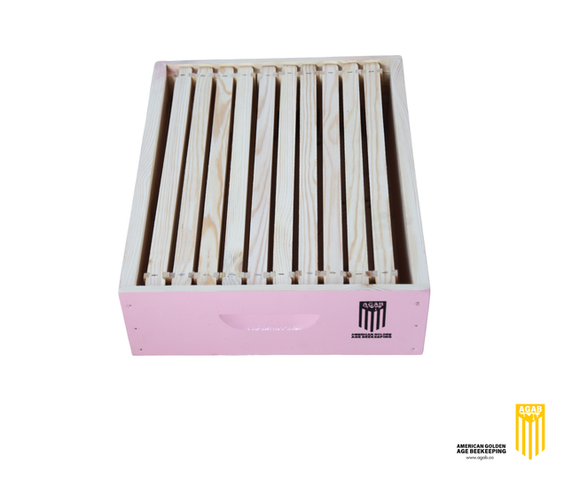 10-Frame Shallow Hive Box